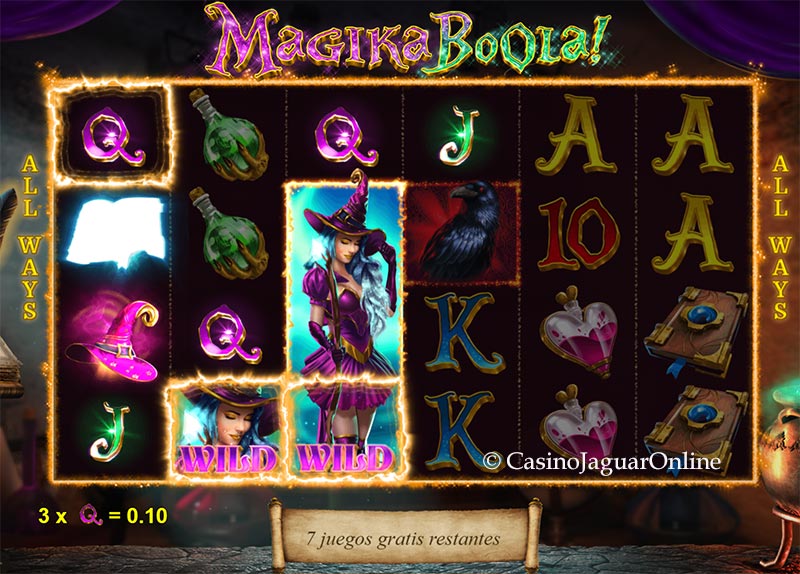 Tiradas gratuitas de Magika Boola
