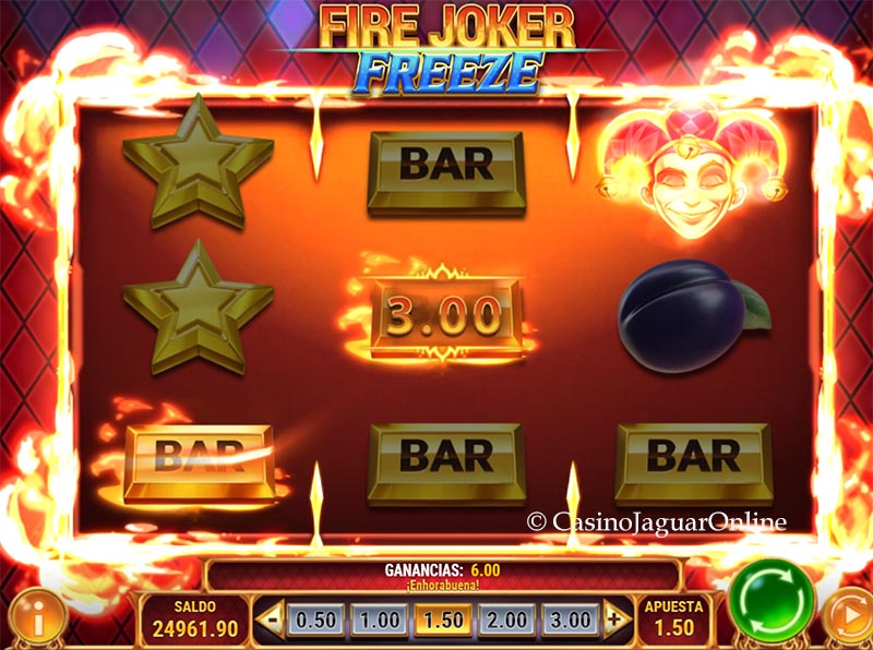 Juego Fire Joker Freeze