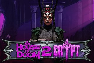 Logotipo del juego House of Doom 2: The Crypt