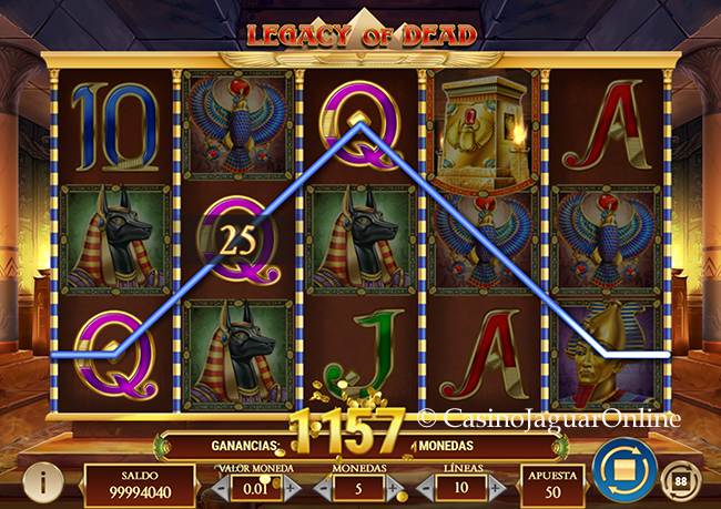 Juego de Book of Dead